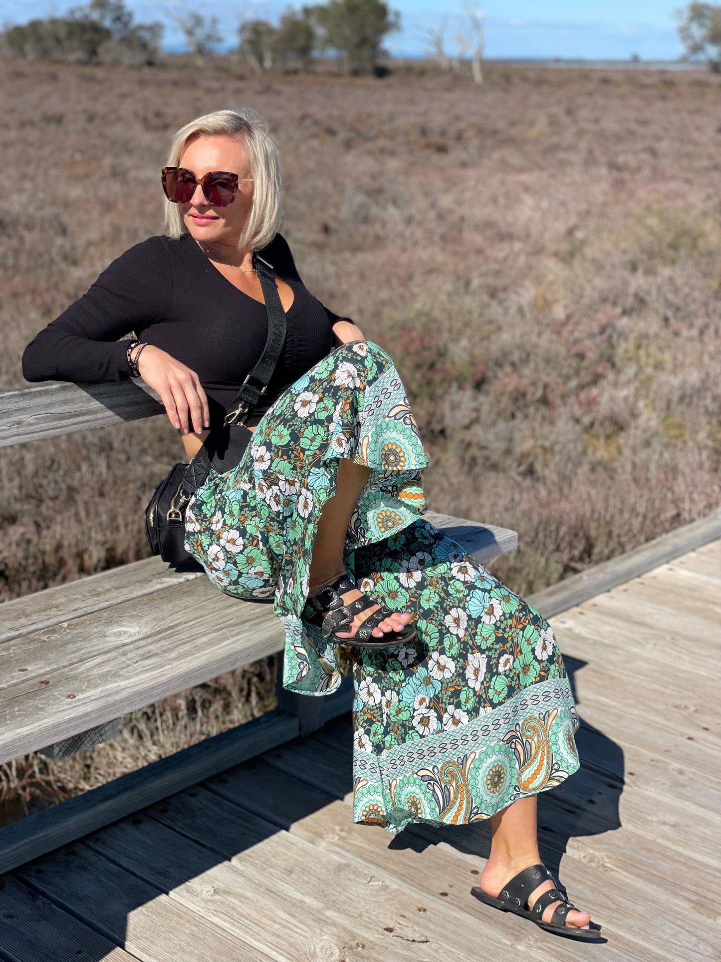 Boho Pants - Kelly
