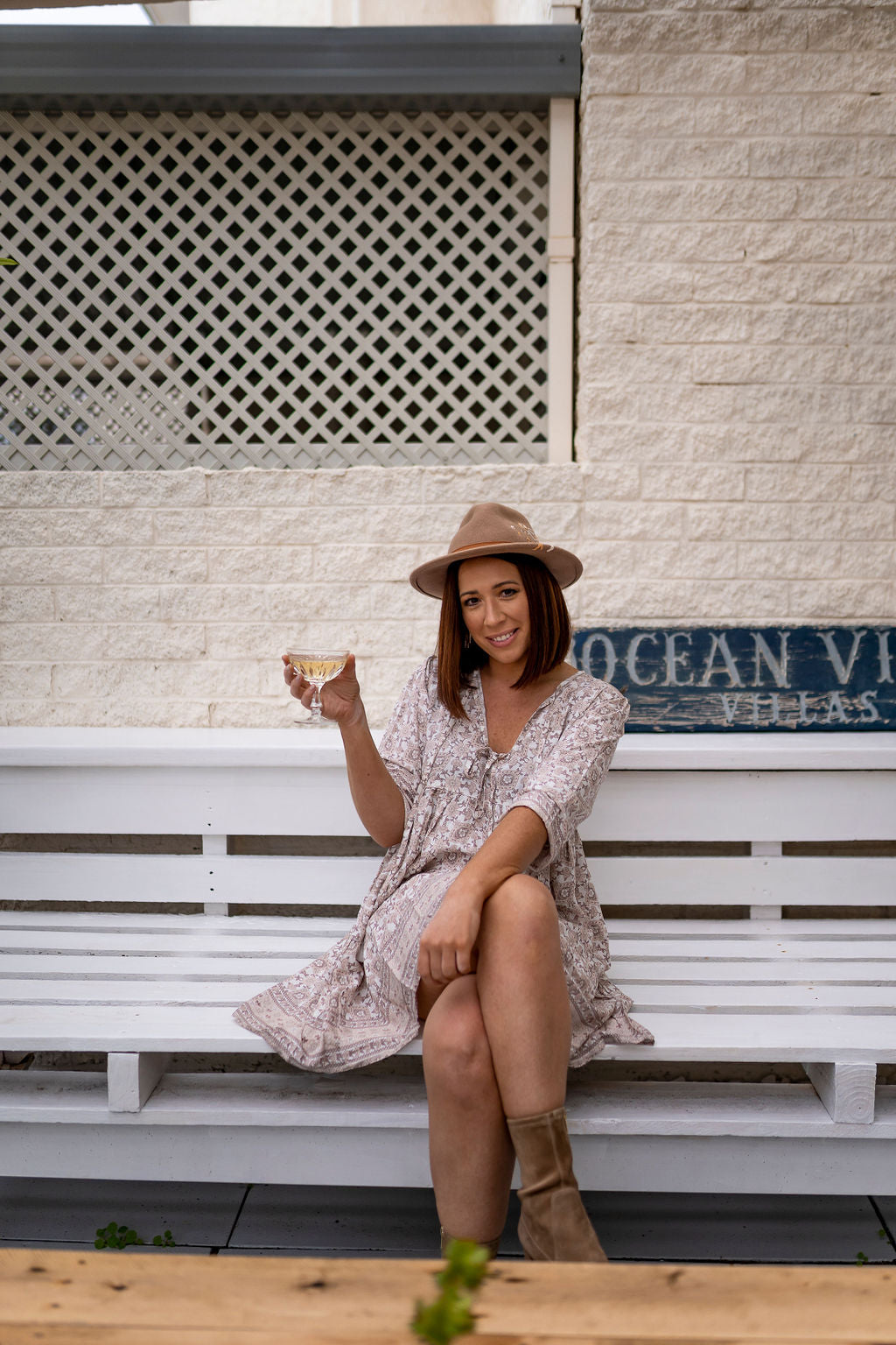 Boho Mini Swing Dress - Hollie