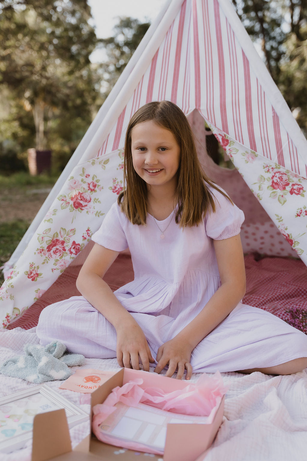 Lace with Tween Self care box , laced with kindness, self care box, australian boho shop, for tweens