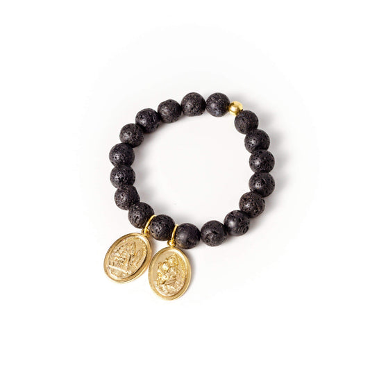 crystal-jewellery-for-gifts BRACELET GOLD | LAVA LARGE