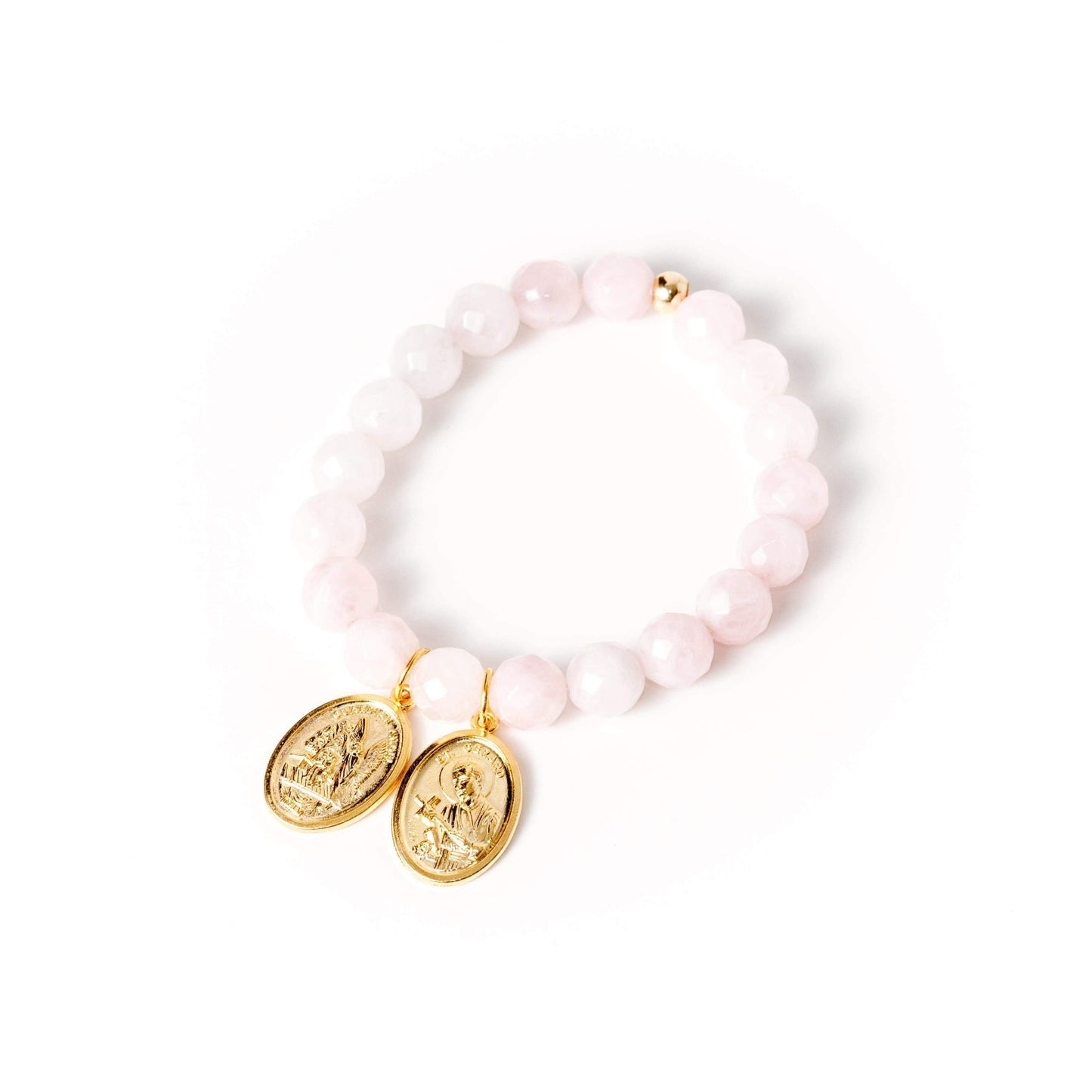 crystal-jewellery-for-gifts BRACELET GOLD | ROSE QUARTZ