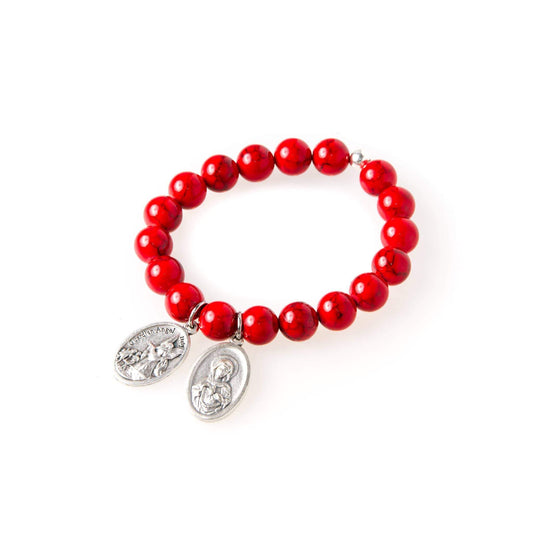 crystal-jewellery-for-gifts BRACELET | RED MAGNESITE