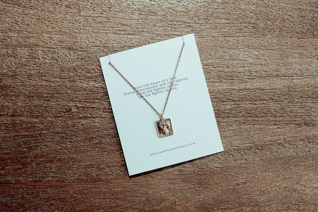 Brave - Heart of a Lion Necklace